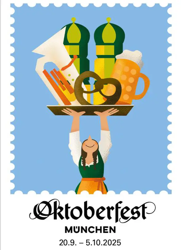 Affiche de l'Oktoberfest 2025 signée Amiera Harithas et Dinah-Charles Francis