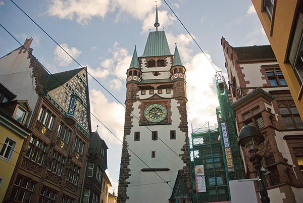 Fribourg-en-Brisgau, la porte Saint-Martin