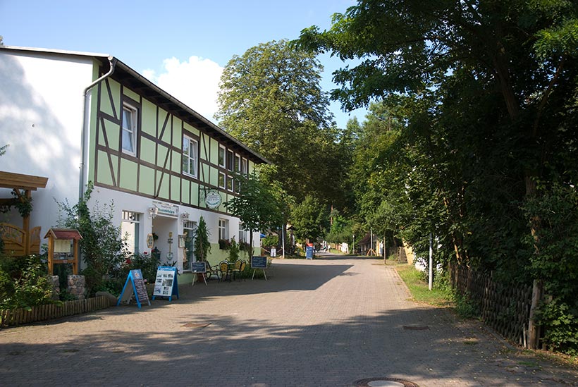 Une rue de Neuglobsow