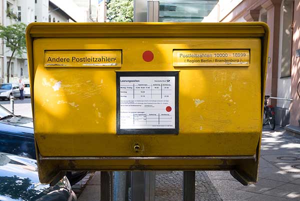 La petite vignette qui permet de circuler dans Berlin