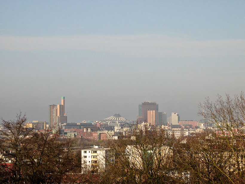 Superbe vue sur la Postdammer Platz