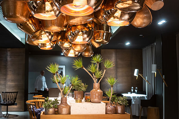 La salle à manger de Cinco by Paco Pérez - photo Didier Laget