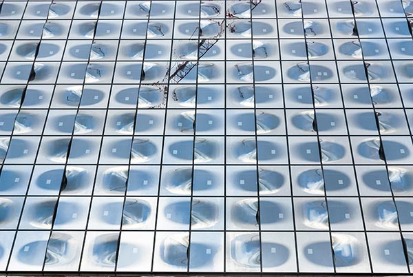 Elbphilharmonie, vu de Hafencity