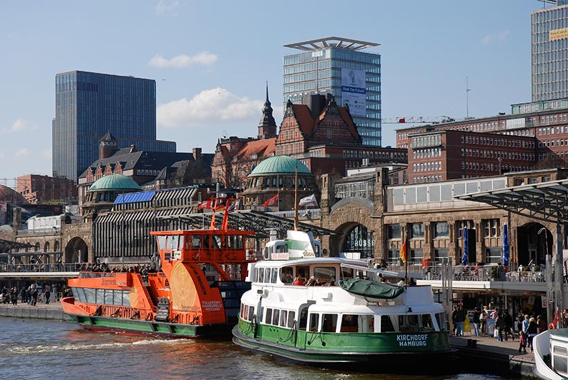 Le port de Hambourg