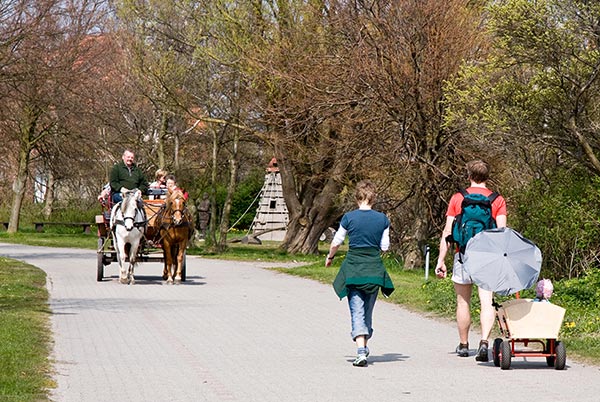 Sur Hiddensee, pas de voiture