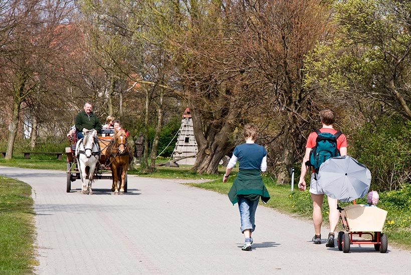 Sur Hiddensee, pas de voiture