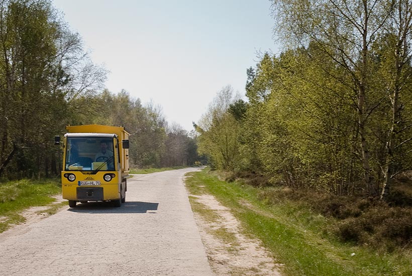Pas de voiture sur l'île
