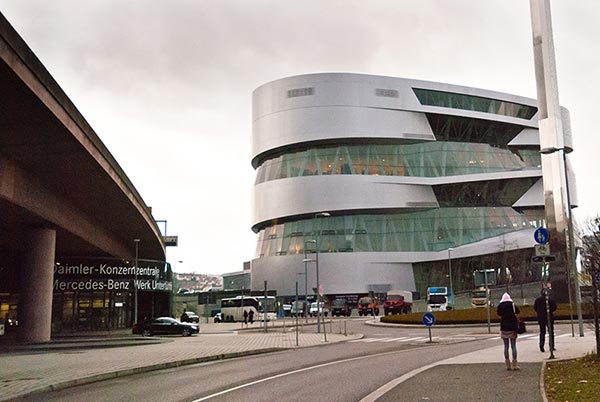 Les belles berlines du muséee Mercedes